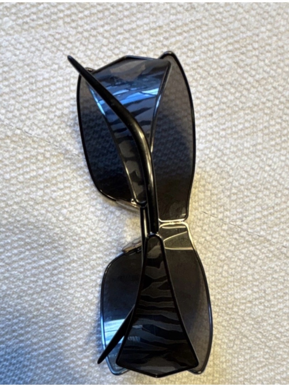Roberto Cavalli Oversized Black Gradient Shield Sunglasses - Picture 2 of 6
